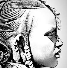 femme peule, l'exemple de la polygamie des peuls bandé au Sénégal