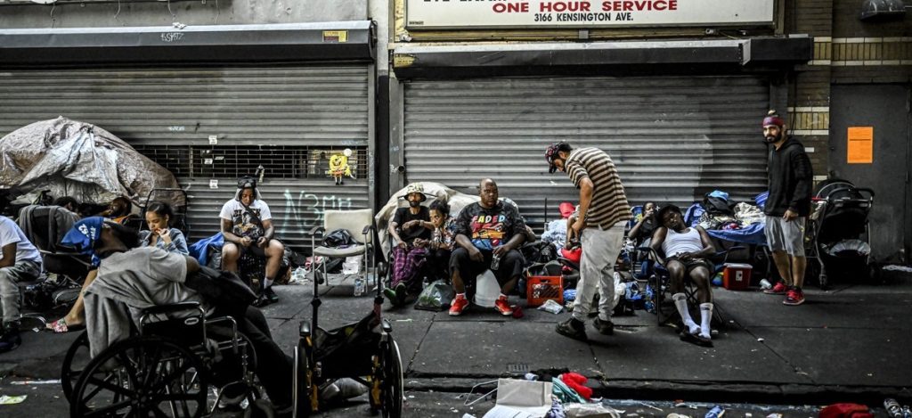 Kensington avenue, Philadelphia USA. Pic : Fatih Aktas / Anadolu Agency via CityAndStatePA.com