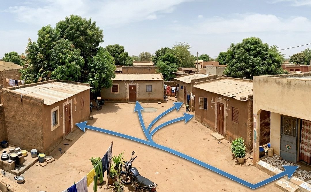 Habitat et Polygamie : l'option du "vivre ensemble".